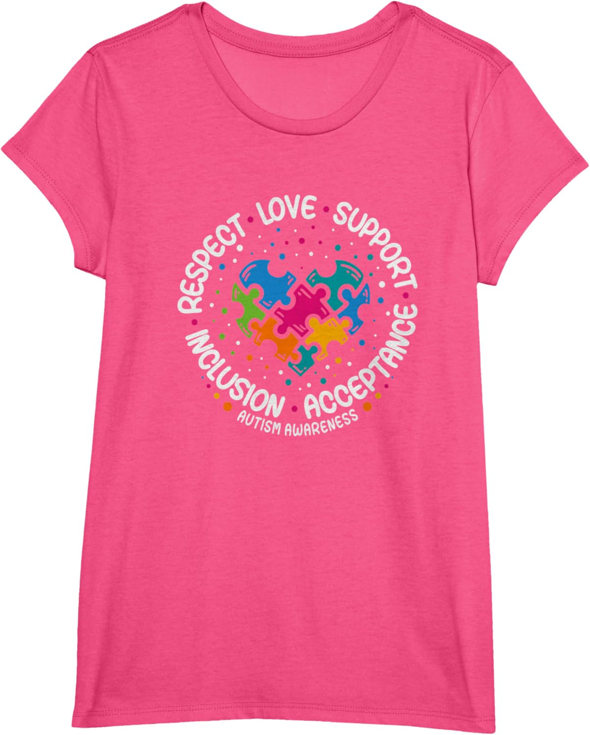 Autism Awareness Respect Love Support Blue Autism