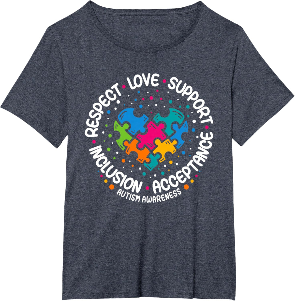 Autism Awareness Respect Love Support Blue Autism