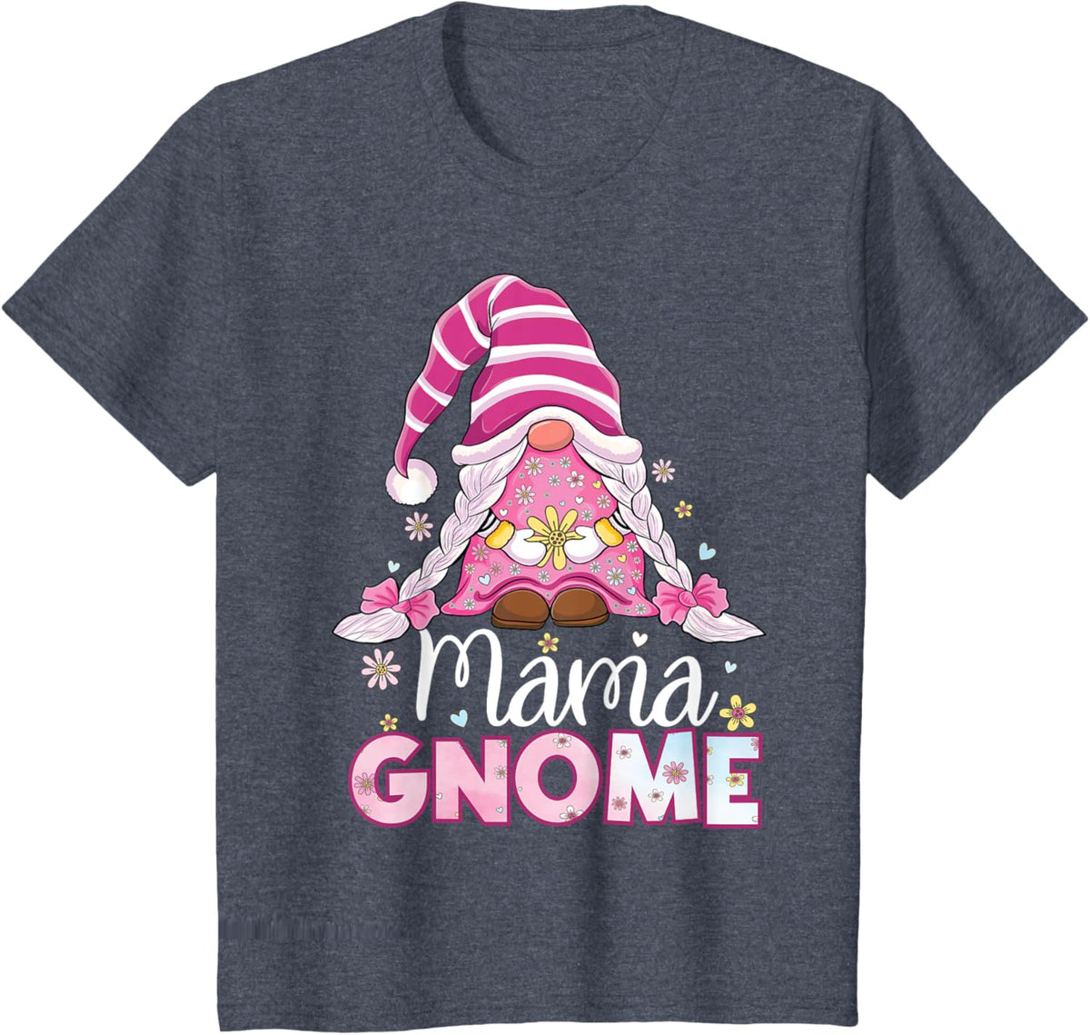 Flower For Mom Gnomies Cute Gnome Mom Happy Mother's Day