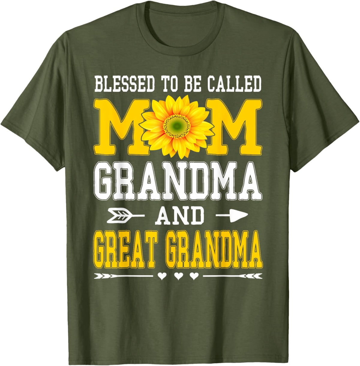 Blessed To Be Called Mom Grandma Great Grandma Mother's Day Mother Shirt